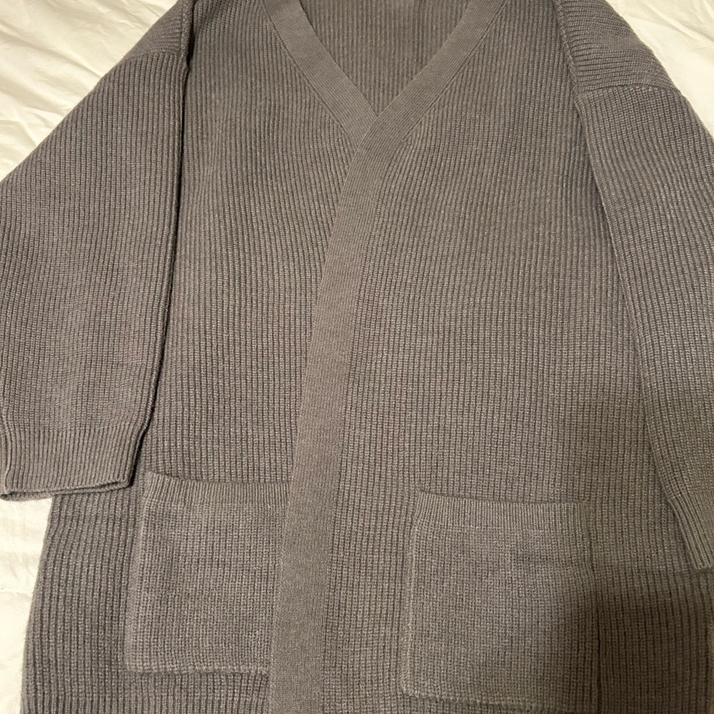 LuLaRoe Gray Women's Cardigan Sweater